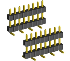 2.00mm Pin Header Single Row Double Insulator SMD B1(2) Type